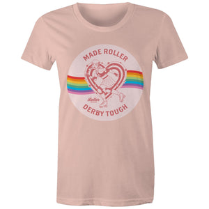 Better Bearings Made Roller Derby Tough Tee