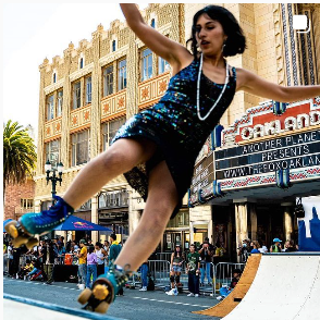 tarahbishop999 skating ramps in our flash lightning ceramic bearings