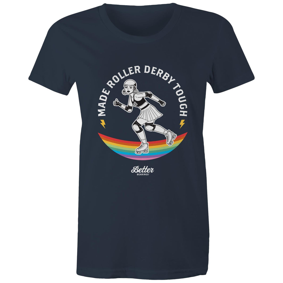 Better Bearings - Skate the Rainbow Tee, T-SHIRT - Better Bearings