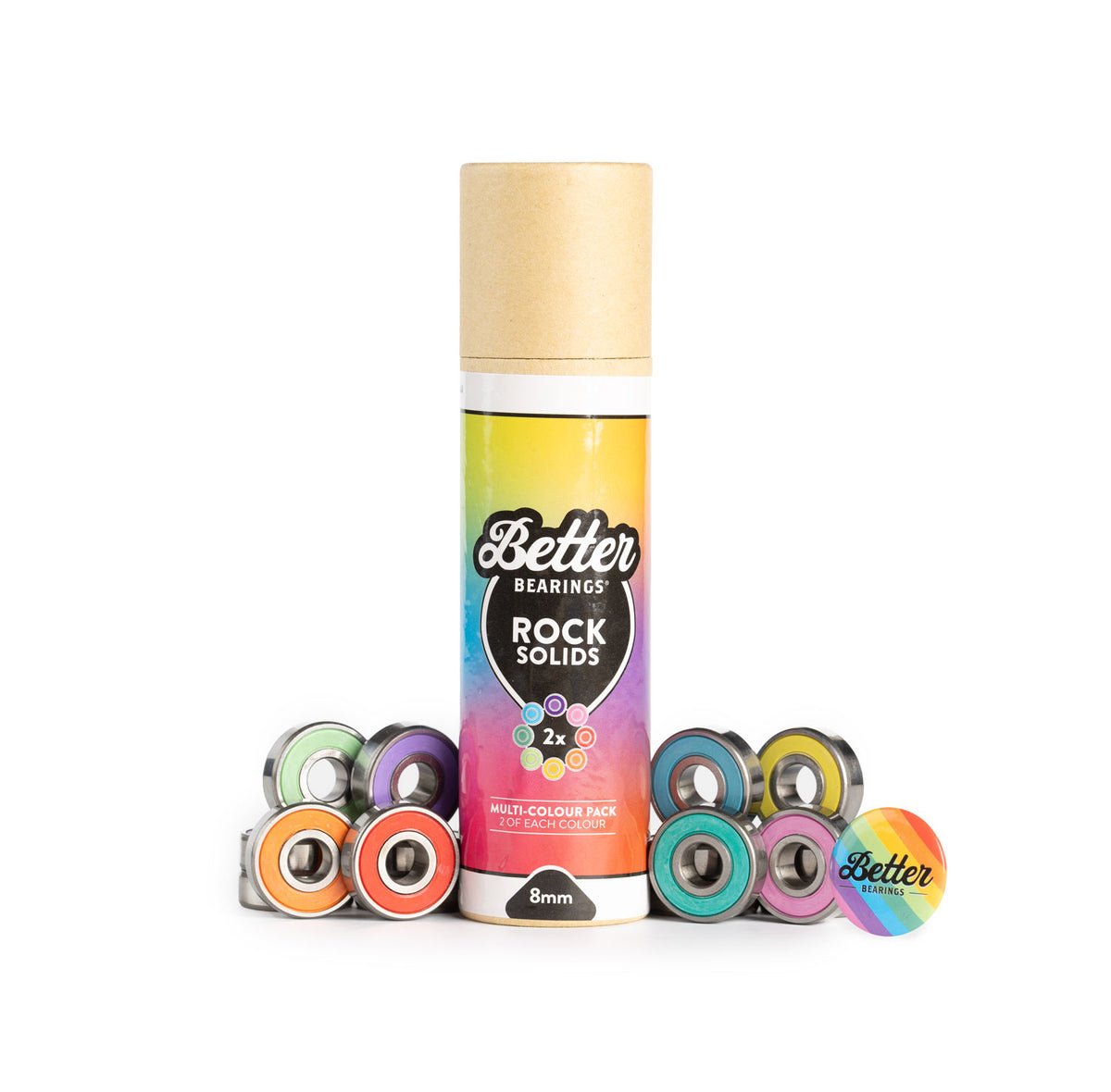 ROCK SOLIDS - ABEC 9  (16pk), Bearing - Better Bearings