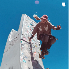 Hannah is using our flash lightning ceramic bearings