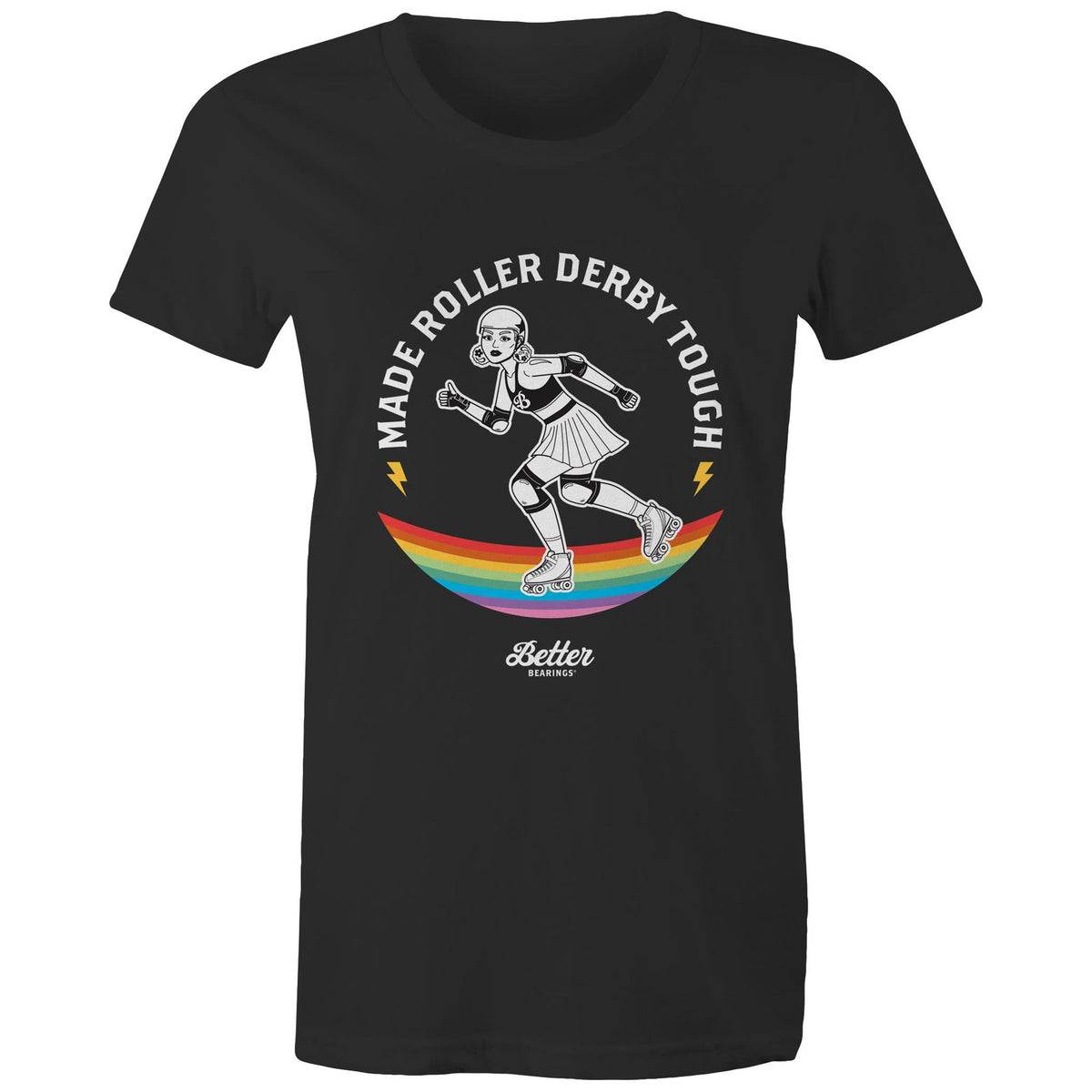Better Bearings - Skate the Rainbow Tee, T-SHIRT - Better Bearings