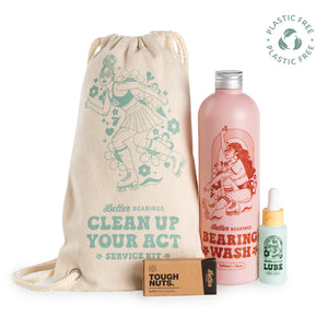 Clean up your act bearing plastic free service pack - Better Bearings