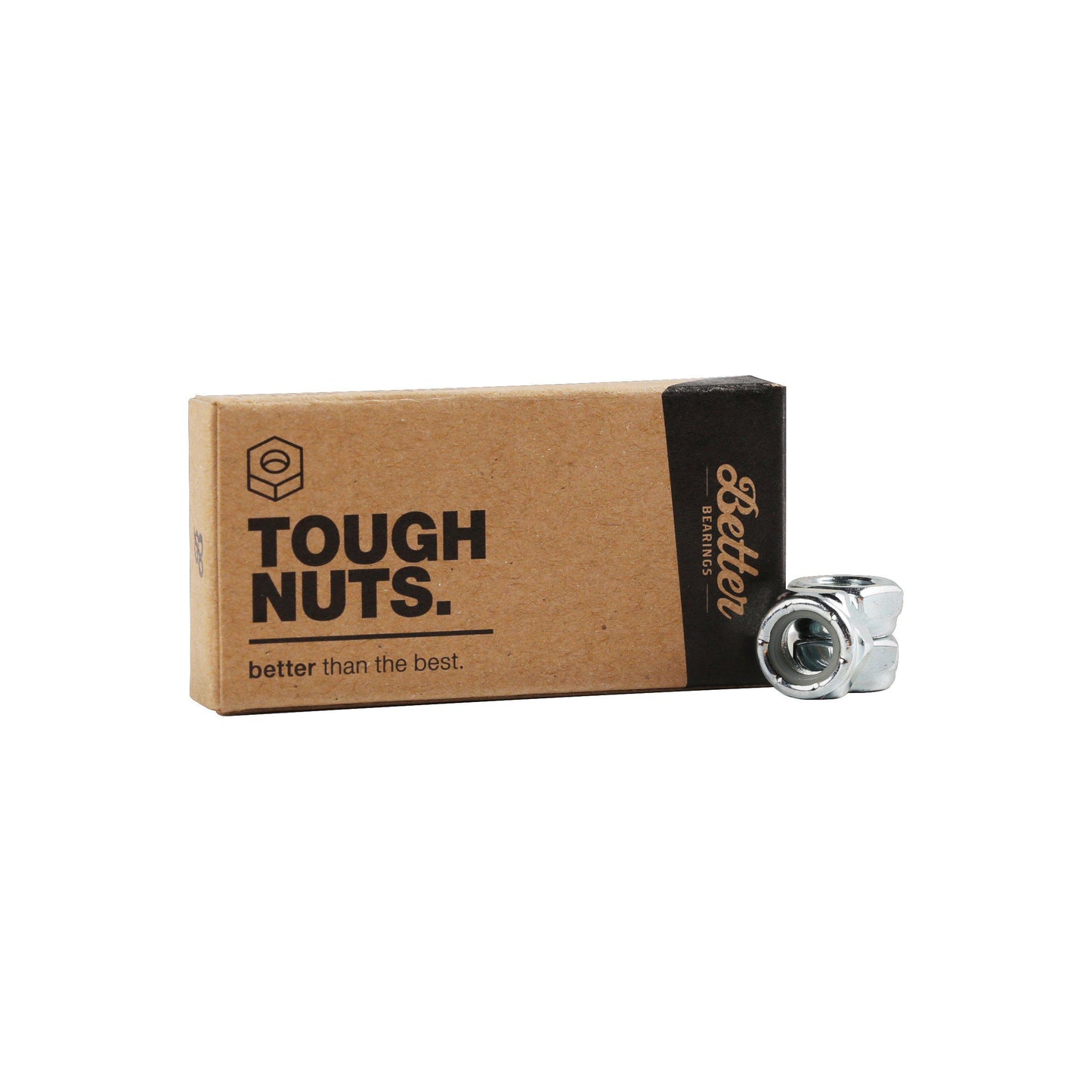 Skateboard Wheel Nuts - 8mm - Tough Nuts - Better Bearings