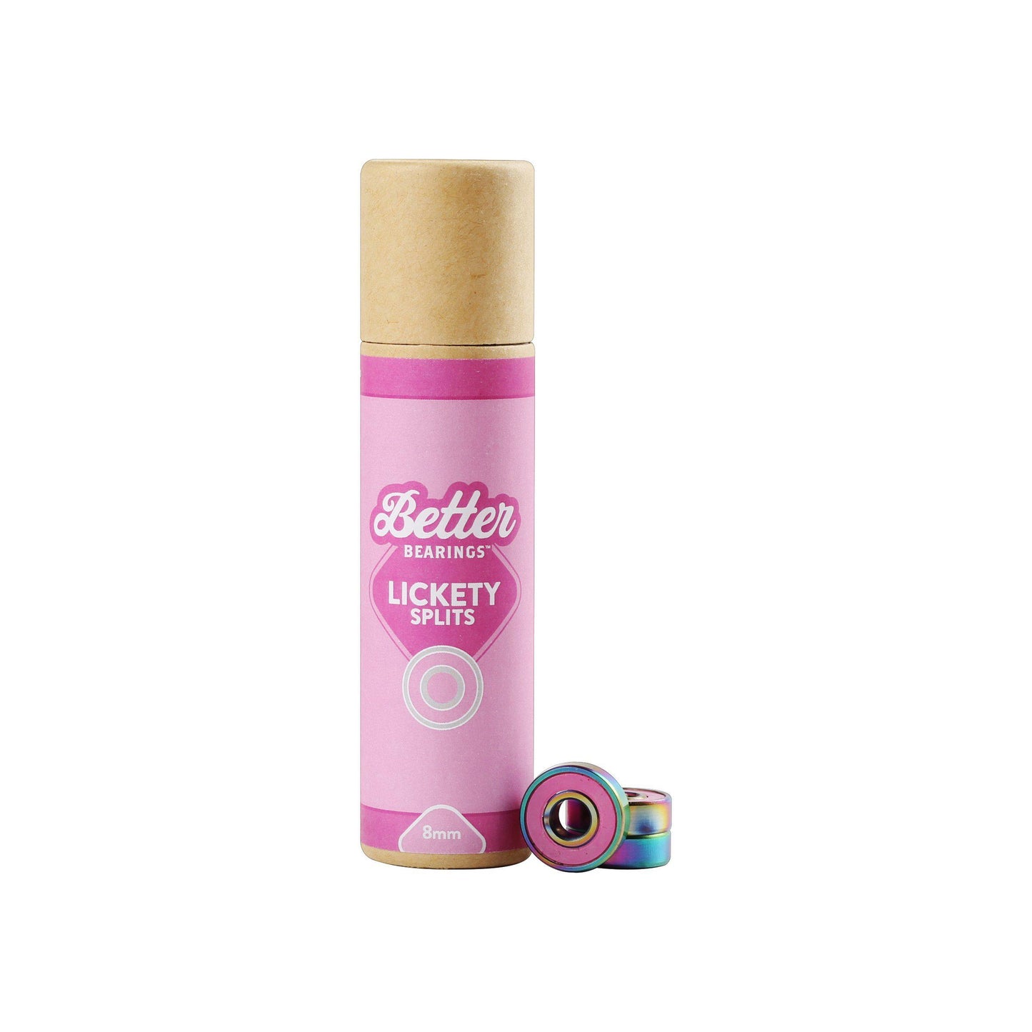 Skateboard Bearings ABEC 7 - Pink - Better Bearings - Lickety Split