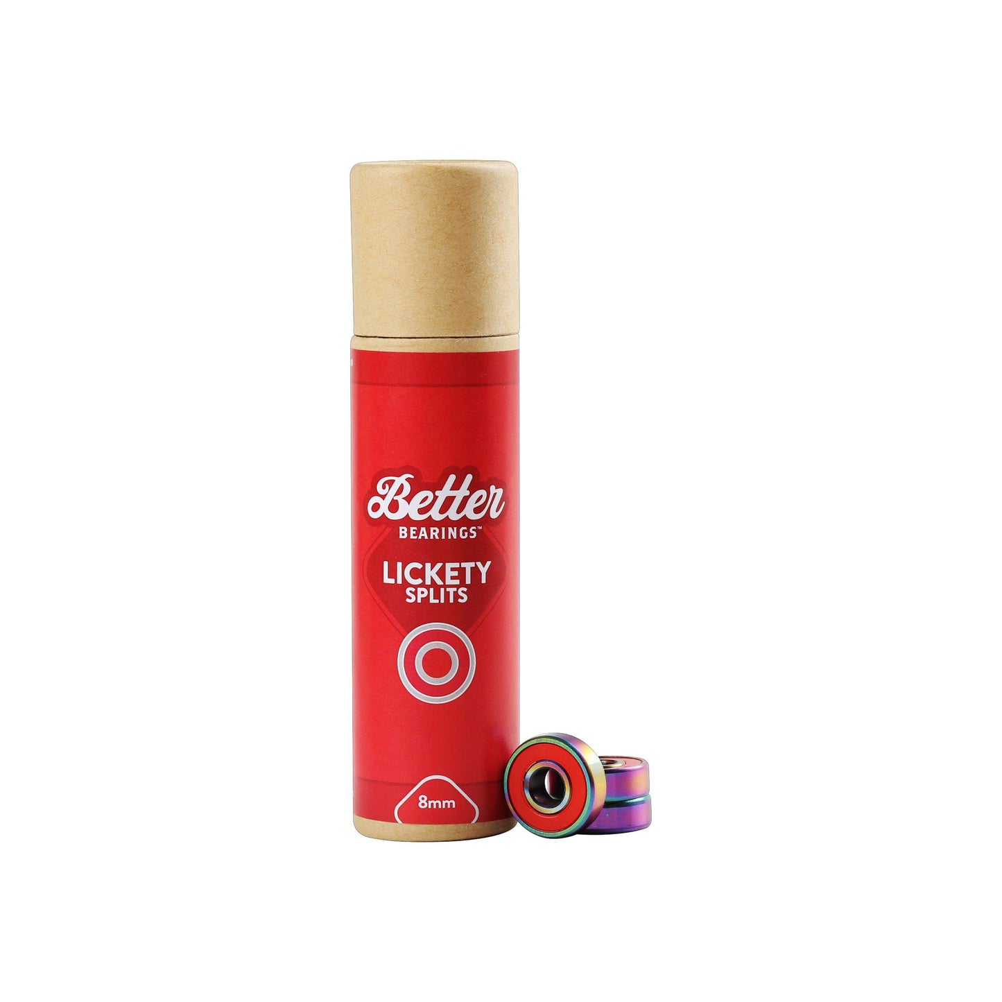 Skateboard Bearings ABEC 7 - Red - Better Bearings - Lickety Split