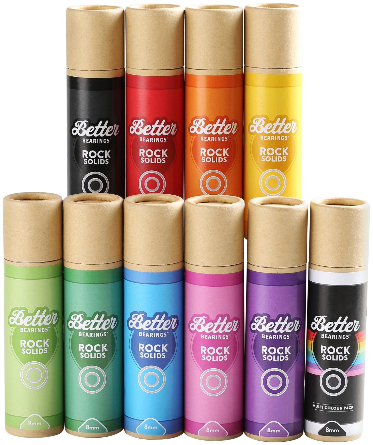 ROCK SOLIDS - ABEC 7  (16pk), Bearing - Better Bearings