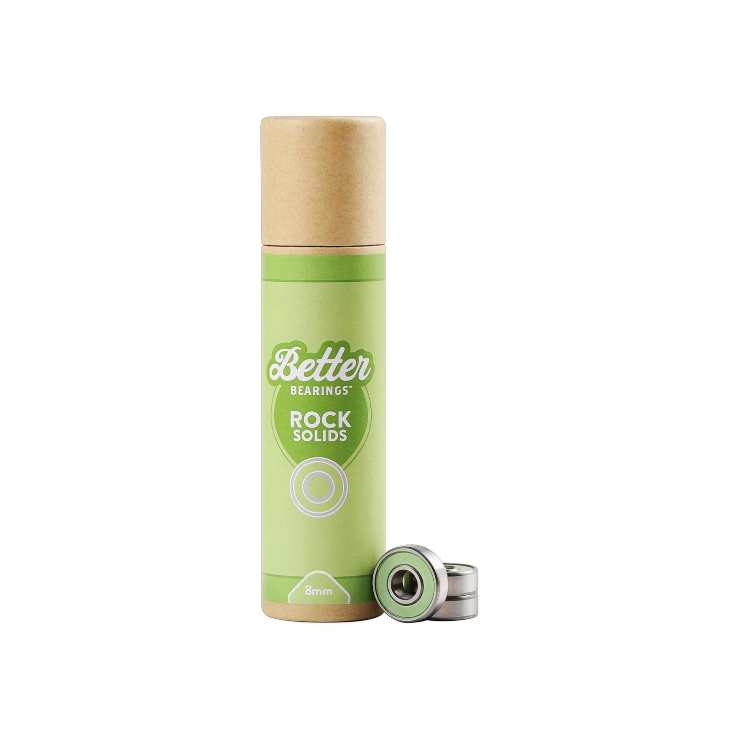 Roller Skate Bearings - Green - Better Bearings Rock Solids