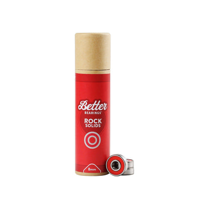 Roller Skate Bearings - Red - Better Bearings Rock Solids